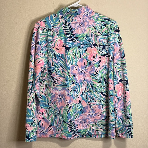Lilly Pulitzer Tropical Longsleeve Jacket Size Large - Picture 6 of 6